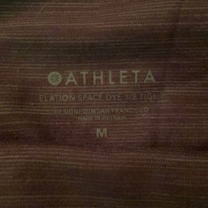 Athleta Elation Space Dye 7/8 Tight